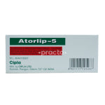 Atorlip 5mg Tablet – 10 Tablets For High cholesterol
