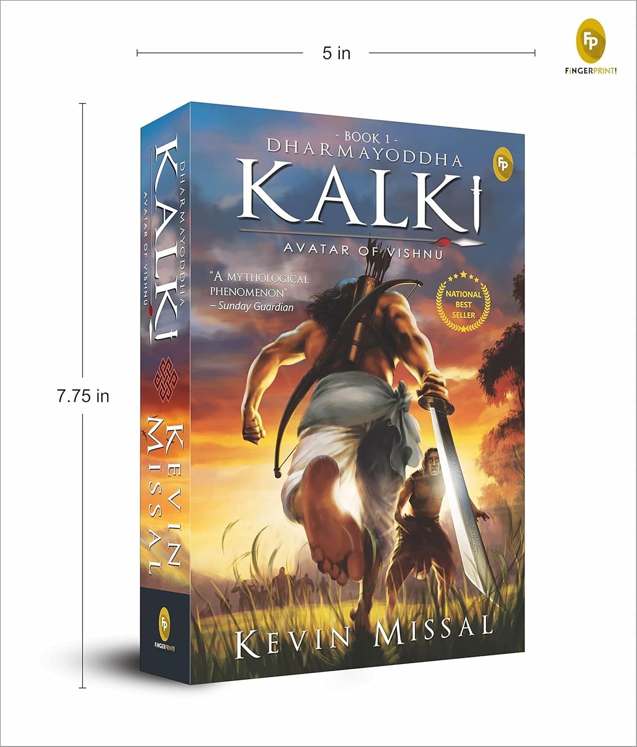 Dharmayoddha Kalki: Avatar of Vishnu (Book 3) Paperback
