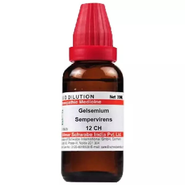 Dr Willmar Schwabe India Gelsemium Sempervirens Dilution