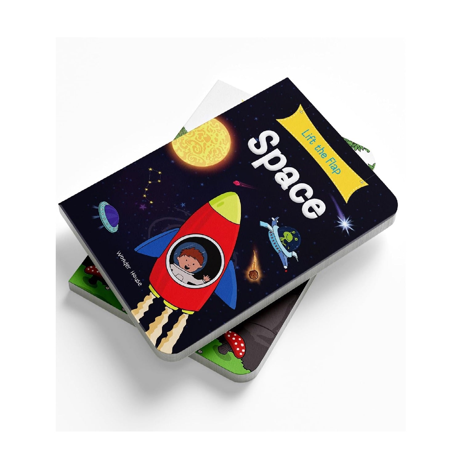 Lift the Flap: Space Board book