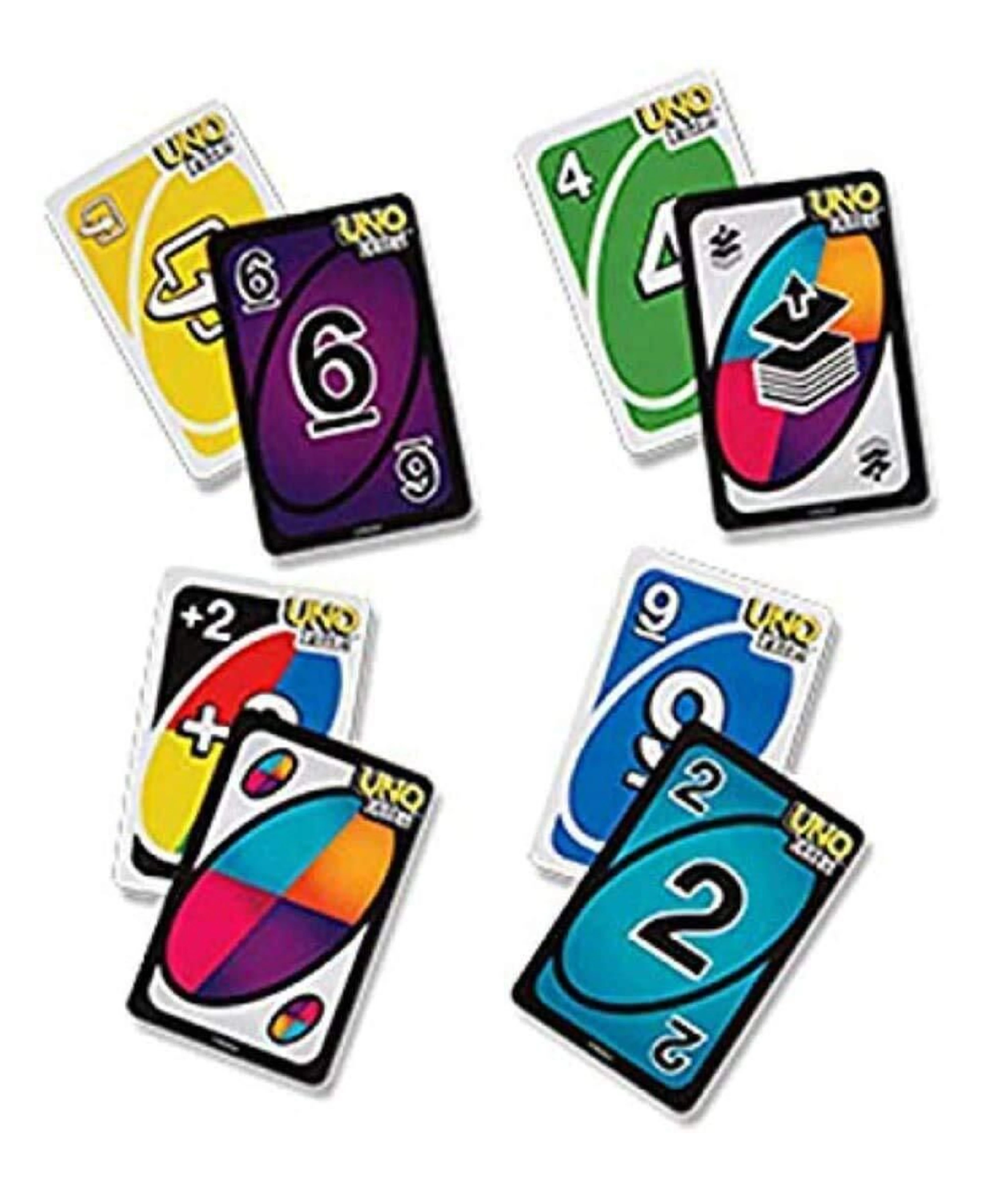 UNO No Mercy & UNO Flip Card Game Combo | Family, Friends and Travel