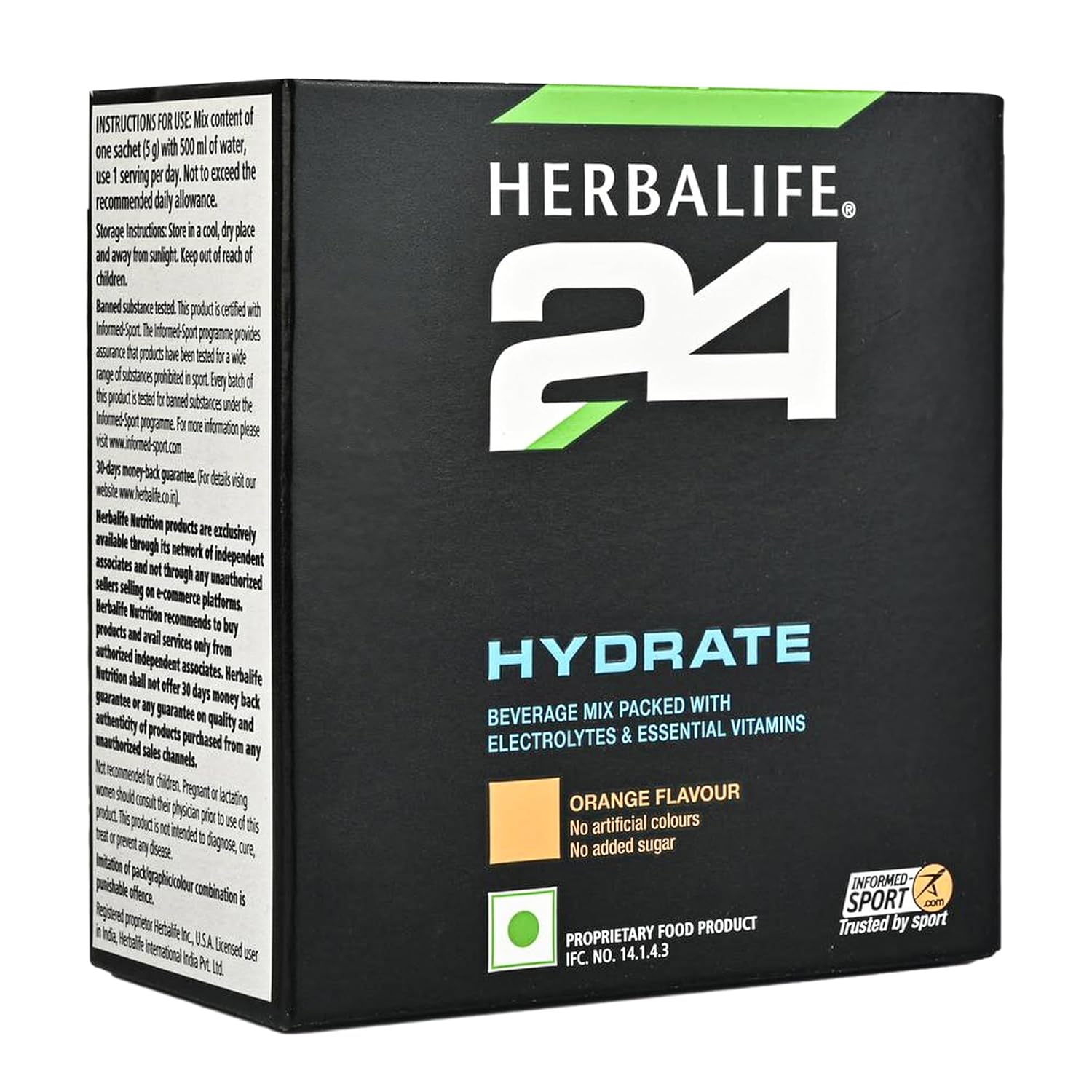 Herbalife H24 Hydrate Orange Flavour - 20 Sachets