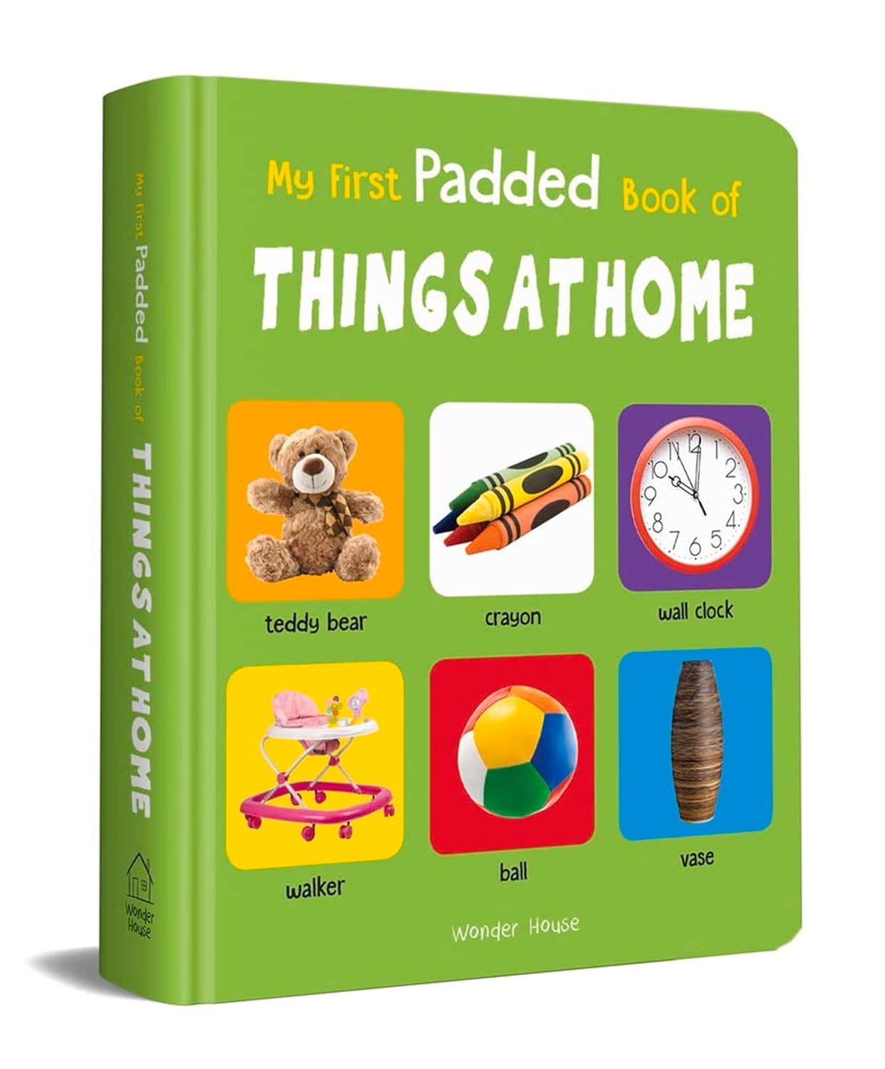 My First Padded Book of Things at Home: Early Learning Board Book for Kids | Durable Padded Board Book | Hardcover