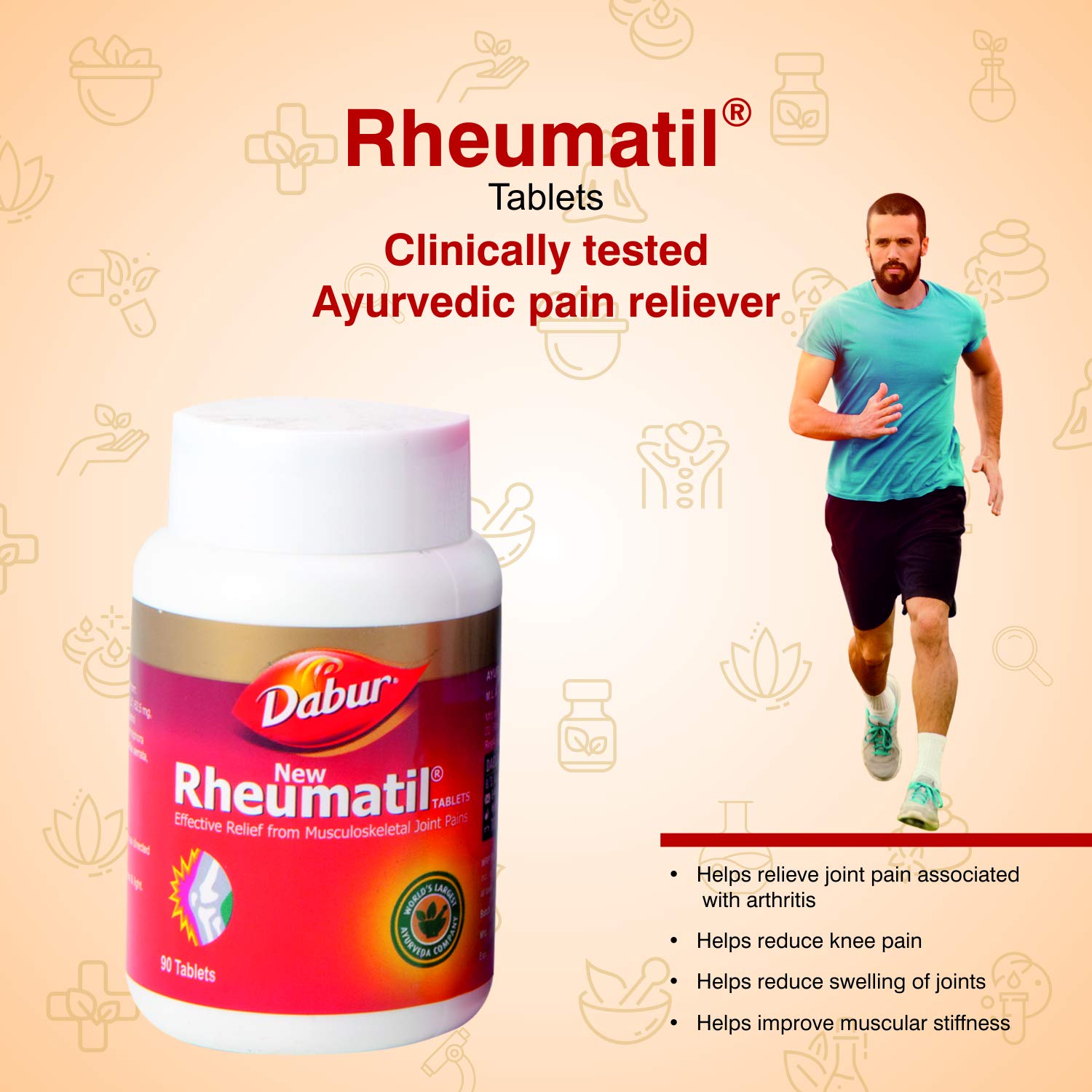 Dabur Ayurvedic Rheumatil Tablets (90tab)