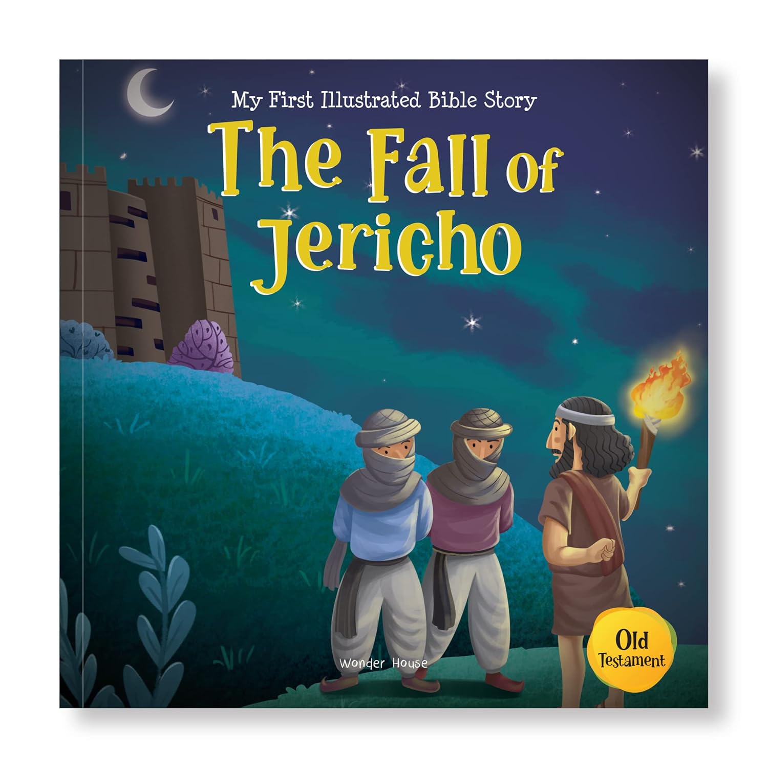 My First Illustrated Bible Story: The Fall of Jericho Paperback  Book