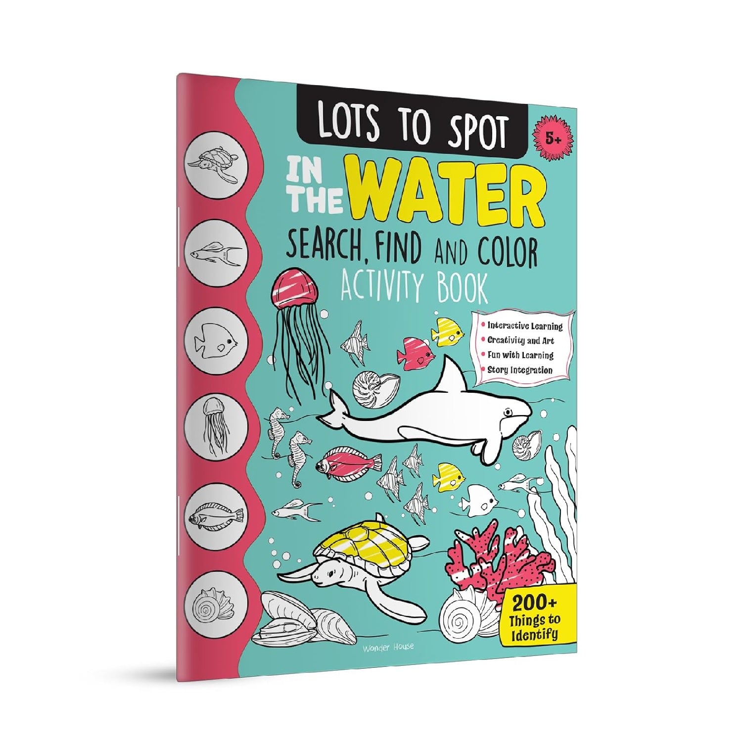 Lots to Spot In The Water : Search, Find and Color Activity Book