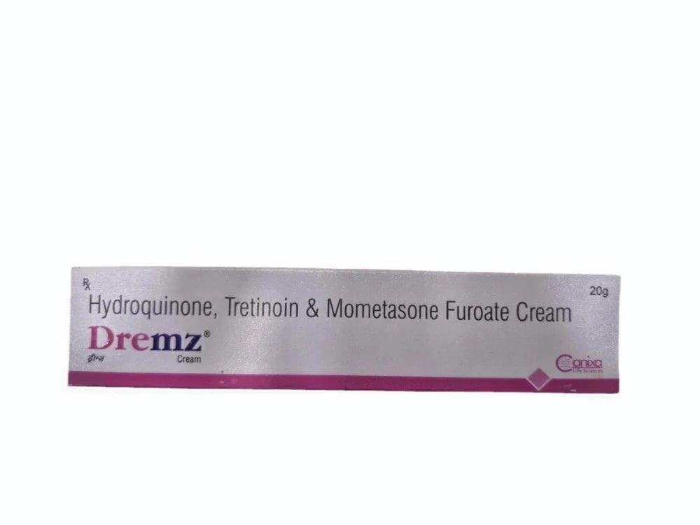 Dremz Cream (20gm) For Dark Spots, Skin redness, Melasma