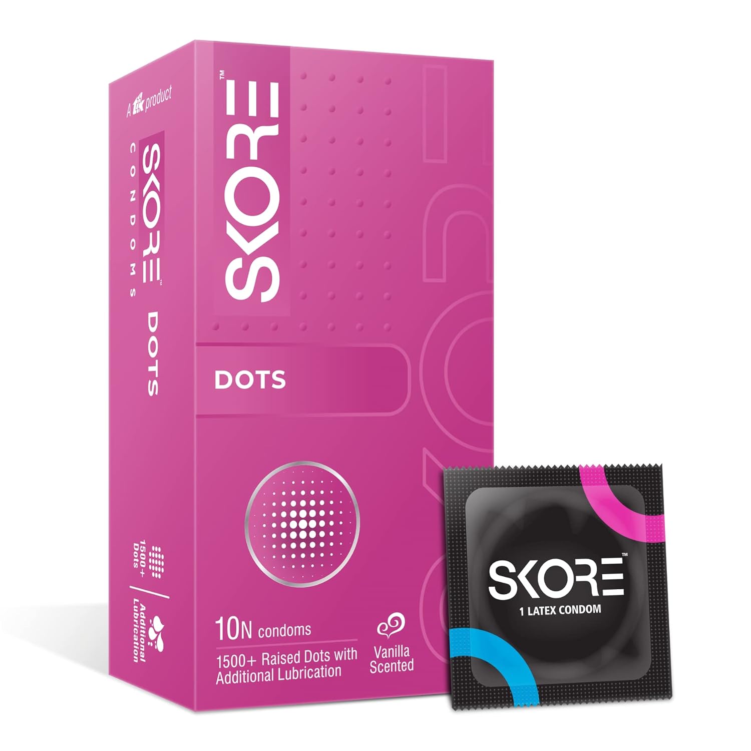 Skore Dots Condoms - 10 Count