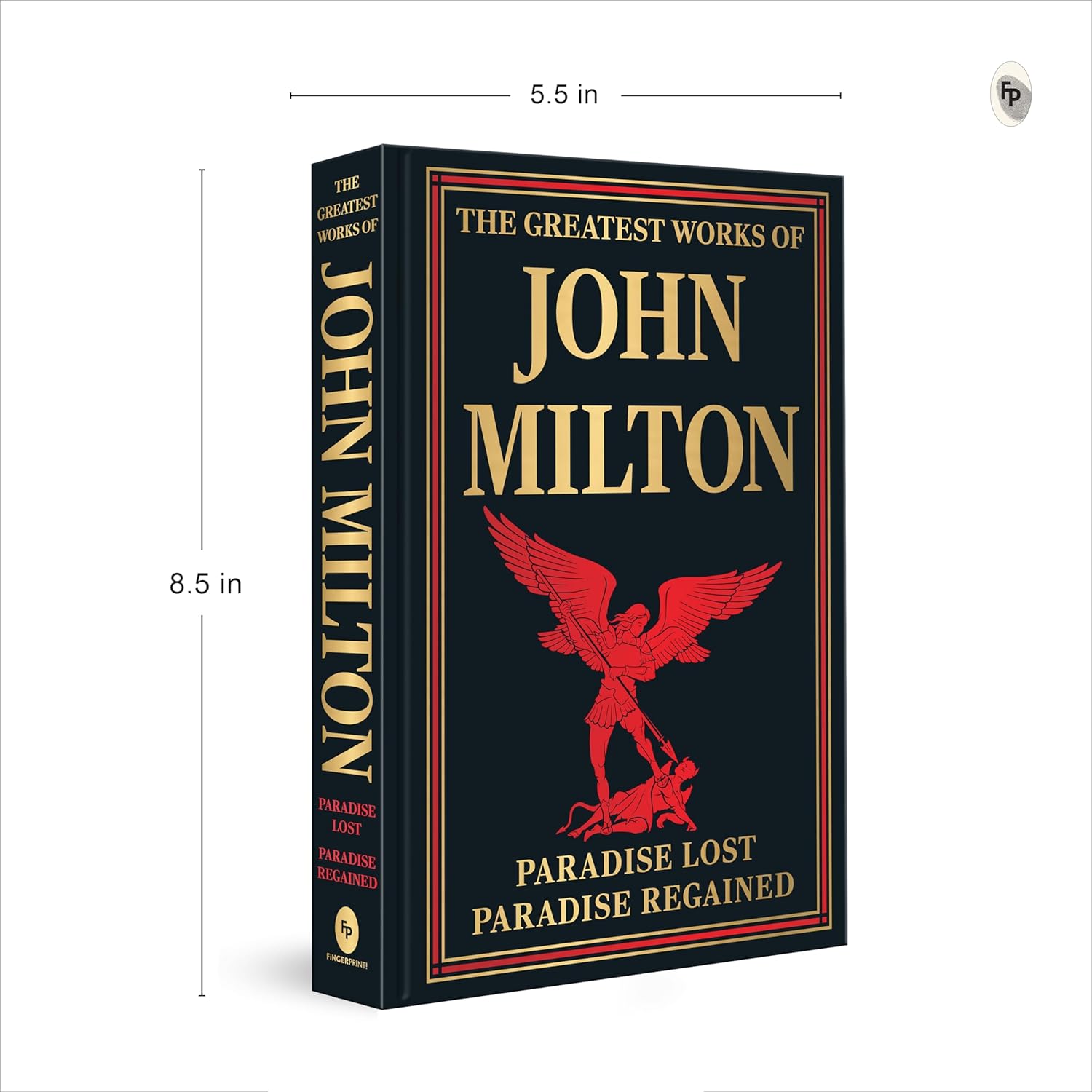 The Greatest Works of John Milton  | Hardcover Book