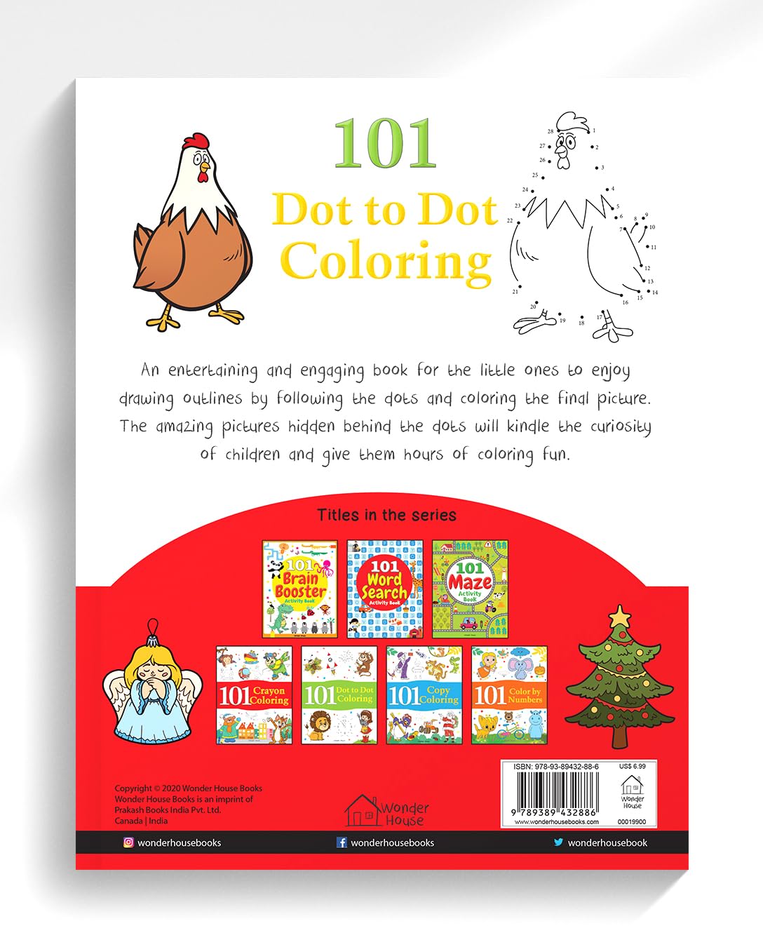 101 Dot To Dot Coloring: Fun Activity Book For Children Hardcover – Coloring Book
