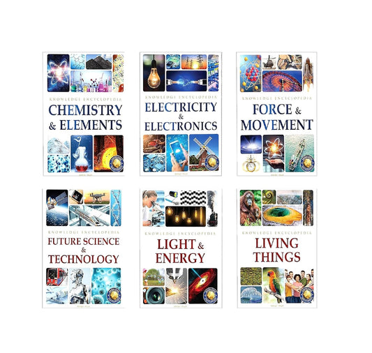 Science Knowledge Encyclopedia for Children : Collection of 6 Books (Box Set)