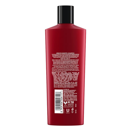 TRESemme Keratin Smooth+ Shampoo 180ml With Keratin Protein and Argan Oil