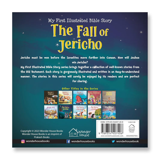 My First Illustrated Bible Story: The Fall of Jericho Paperback  Book