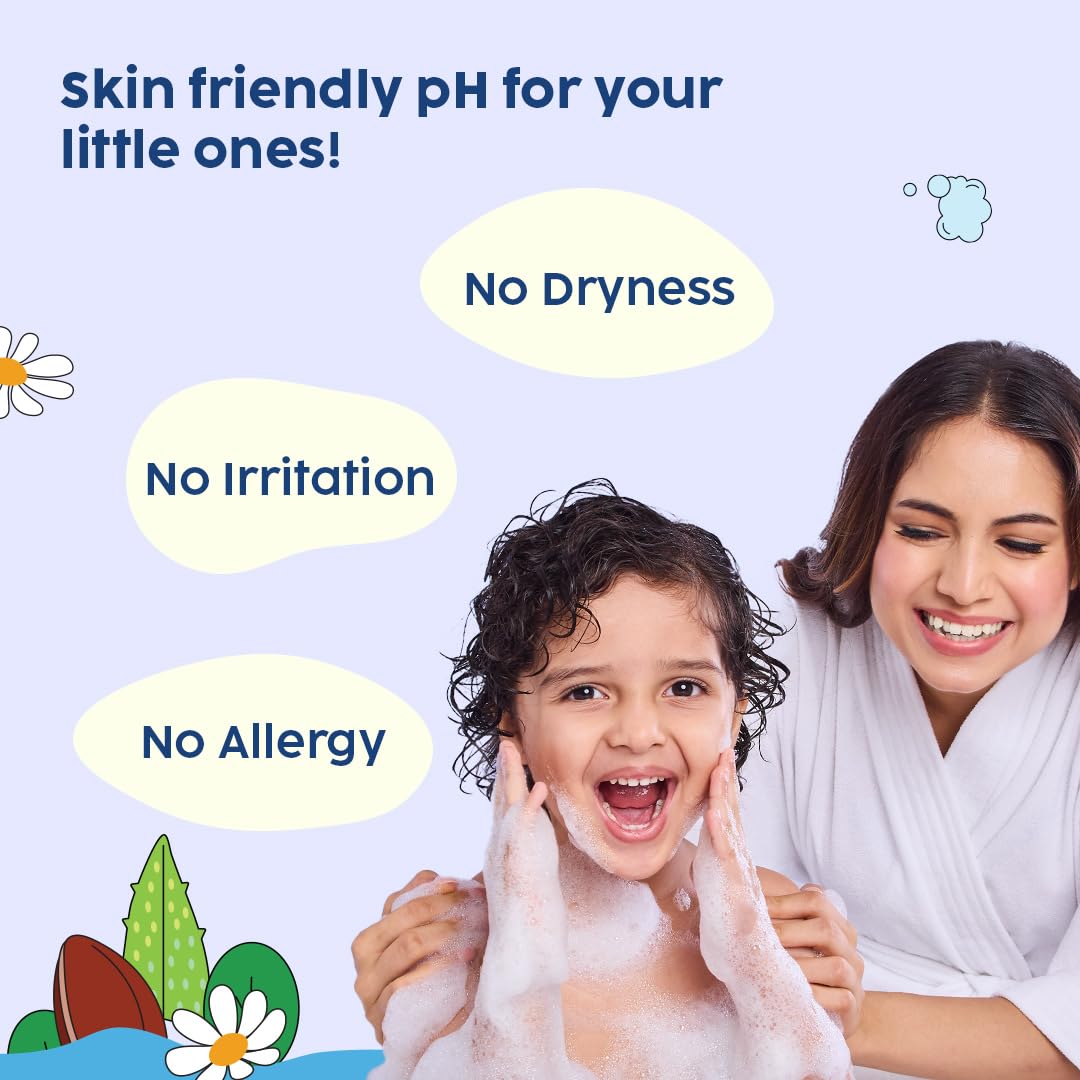 PLIX - THE PLANT FIX Kids™ Happy Hair Gentle Shampoo & Bubble Splash Body Wash | Gentle Cleansing | Deep Hydration & Nourishment | Pediatrician Approved | For Kids 2-6 Years