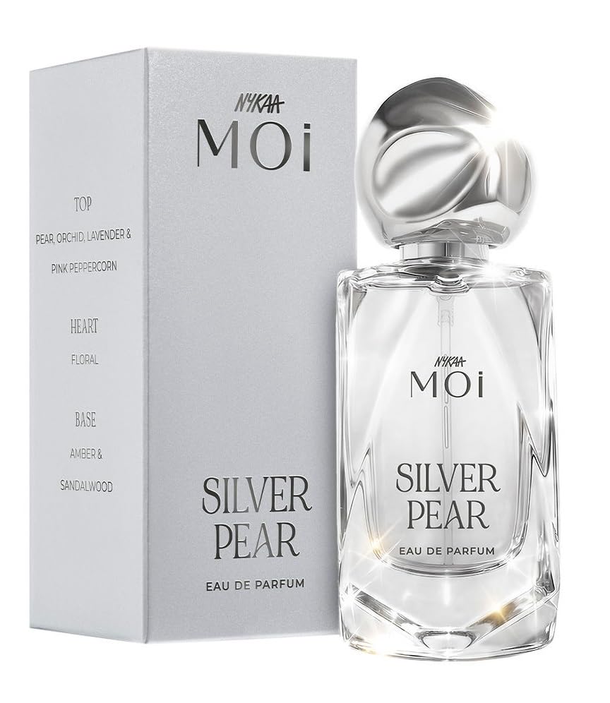 Nykaa Silver Pear EDP 50ml | Fruity Floral Scent for Women |