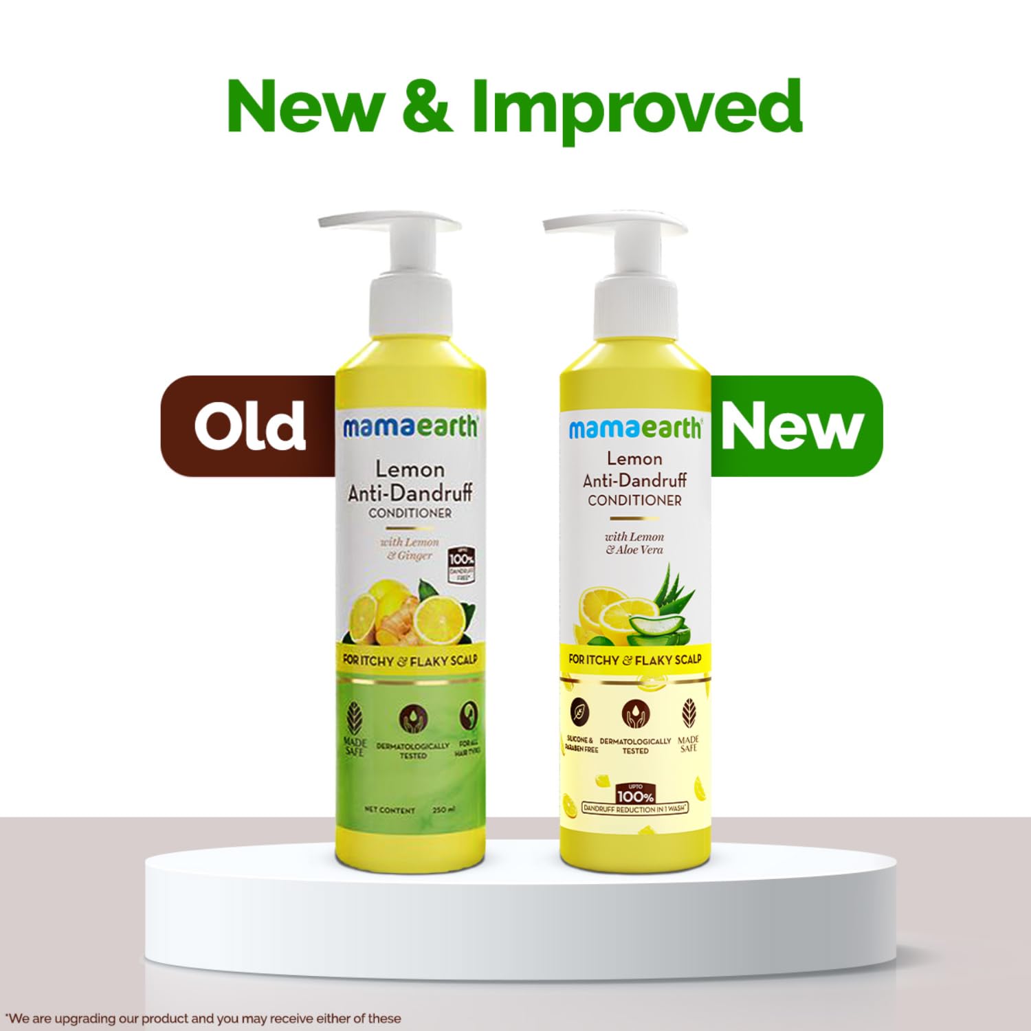 Mamaearth Lemon Anti-Dandruff Conditioner For Soft & Smooth Hair - 250 ml