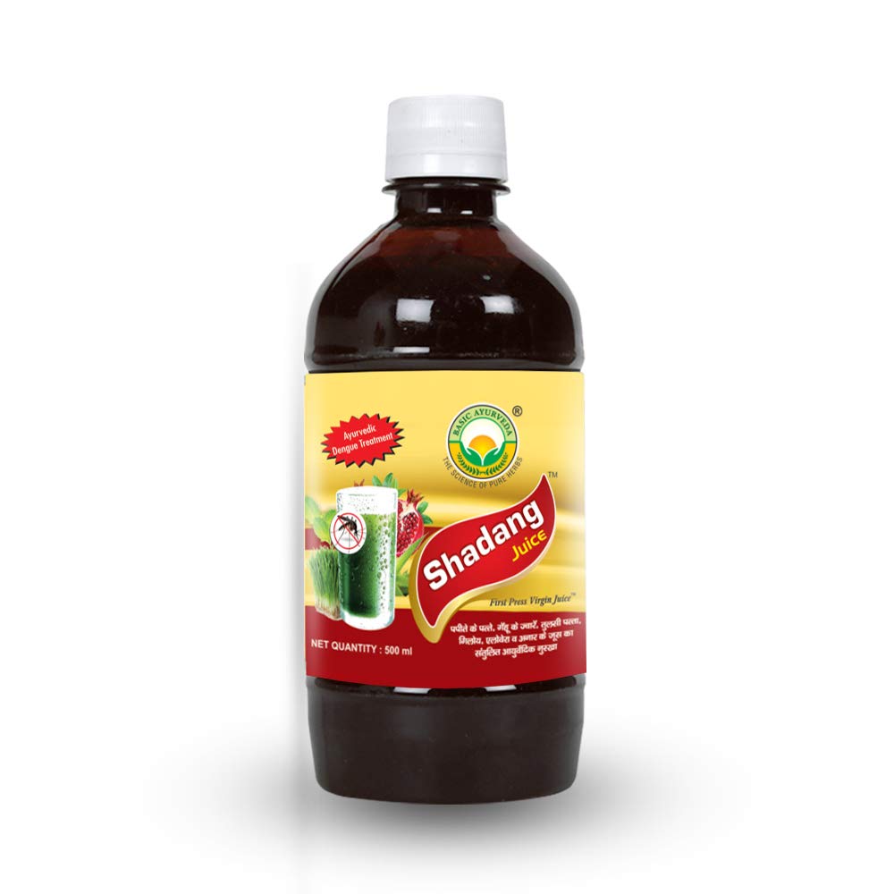 Basic Ayurveda Shadang Juice 500 ml For immunity, body temperature, blood platelet production