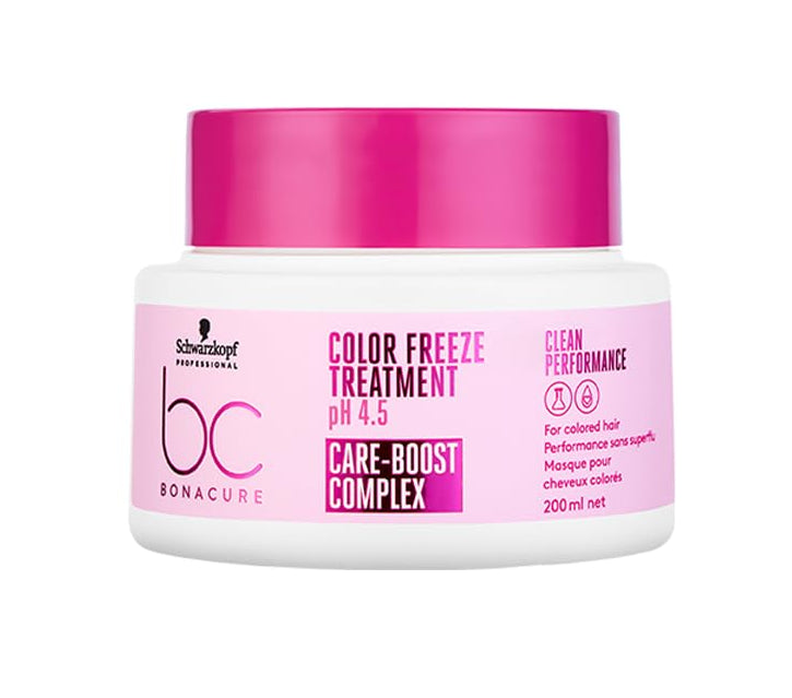Schwarzkopf Professional Bonacure pH4.5 Color Freeze Deep Conditioning Treatment | For Colored Hair | 200ml