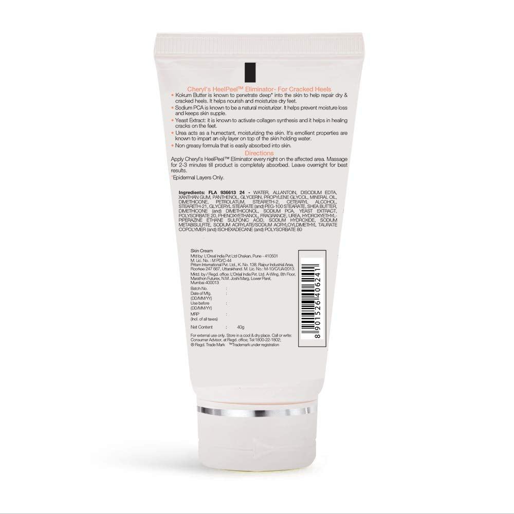 Cheryl’s Cosmeceuticals Heelpeel Cracked Feet Eliminator 50gm For dry and cracked heels