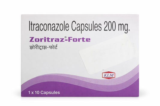 KLM Zoritraz-Forte Capsule - 10 Capsules in 1 strip