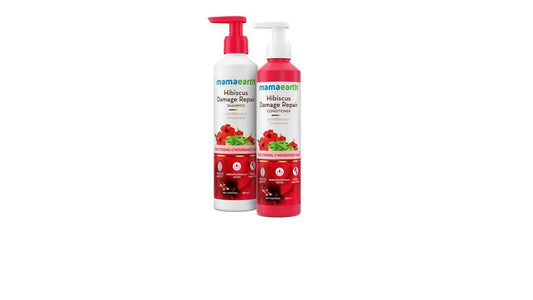 Mamaearth Hibiscus Hair Revival Kit - kit - 250ml + 250ml