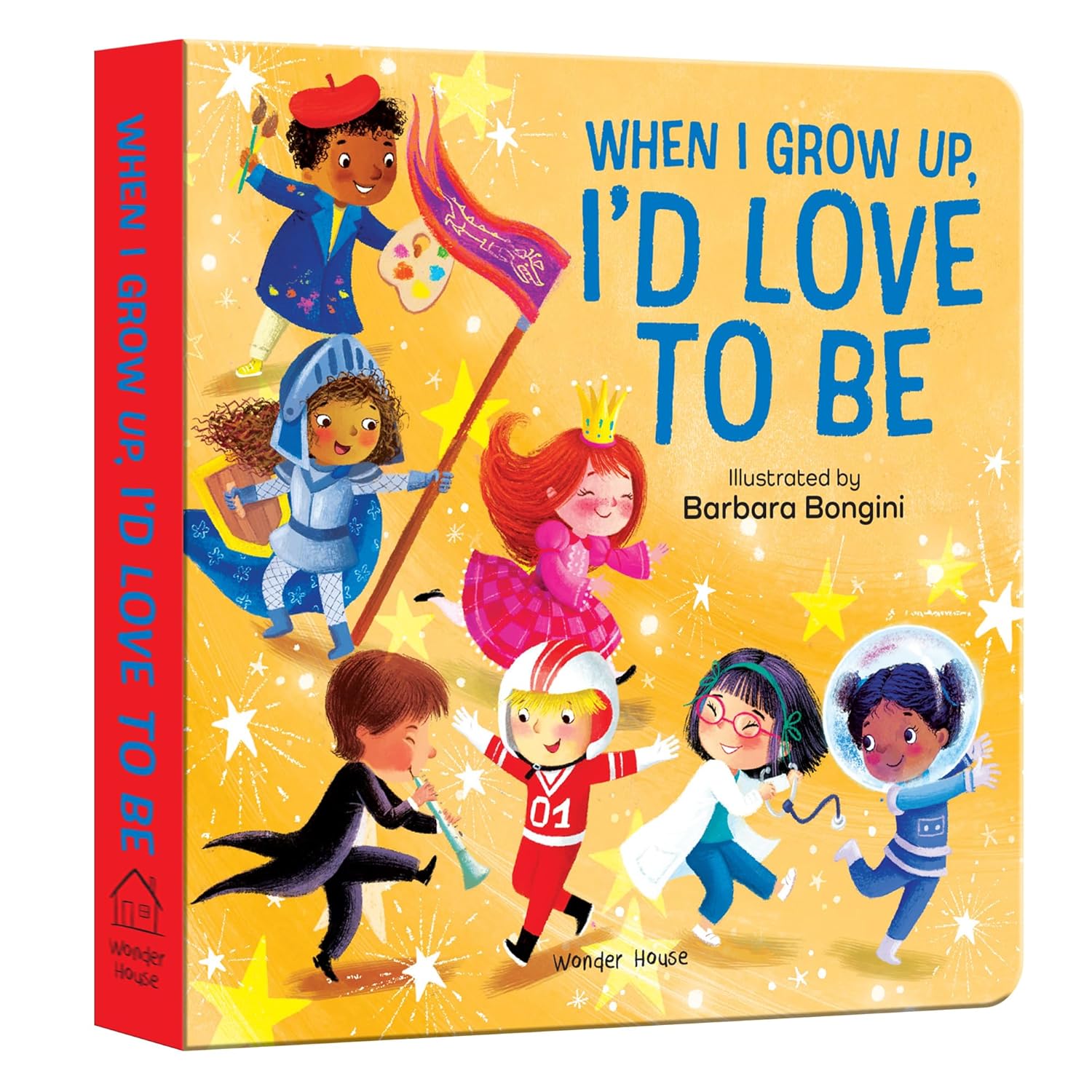 When I Grow Up, I Want to – An Inspiring Illustrated Book for Kids | Board Book