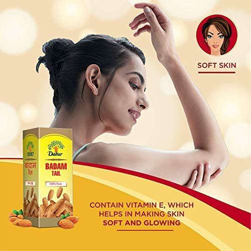 Dabur Ayurvedic Badam Tel (50ml)
