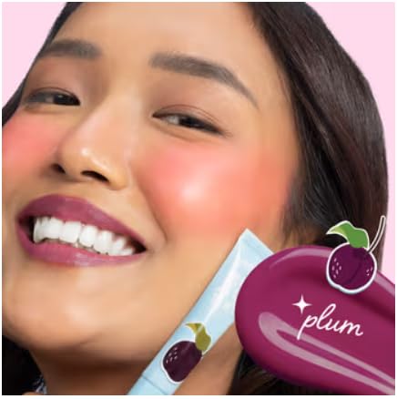 Nykaa Cosmetics Aqua Jelly Lip & Cheek Multi-use Water Tint - Plum (10ml)
