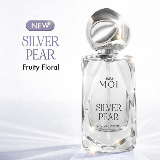 Nykaa Silver Pear EDP 50ml | Fruity Floral Scent for Women |