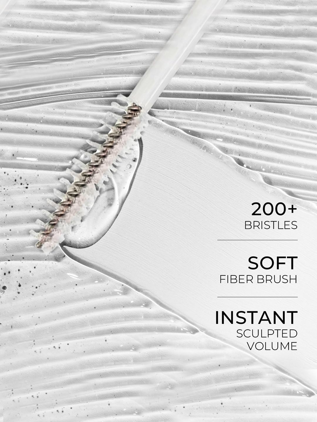 INSIGHT Stay Real Lash Mascara - Transparent | Clear Gel Formula| Natural Look | Sweatproof | For Brows and Eyelashes for Every day Use -10 g