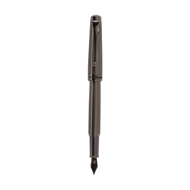 SWISSBRAND Echelon 2516 Gunmetal finish Fountain Pen with Gunmetal trim