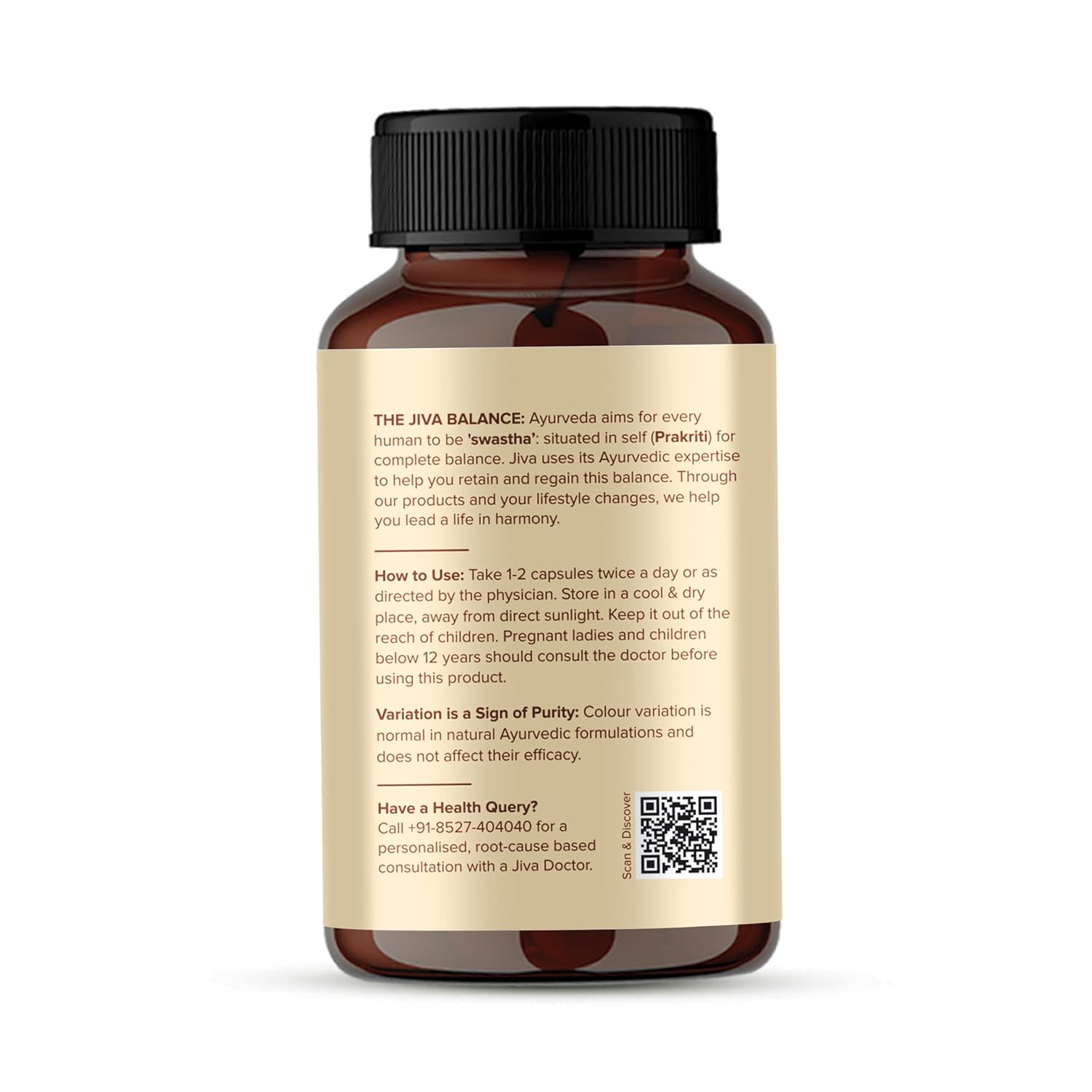 Jiva Ayurveda Turmeric Capsule – 60 Capsules For Immunity and Overall Health, blood sugar levels