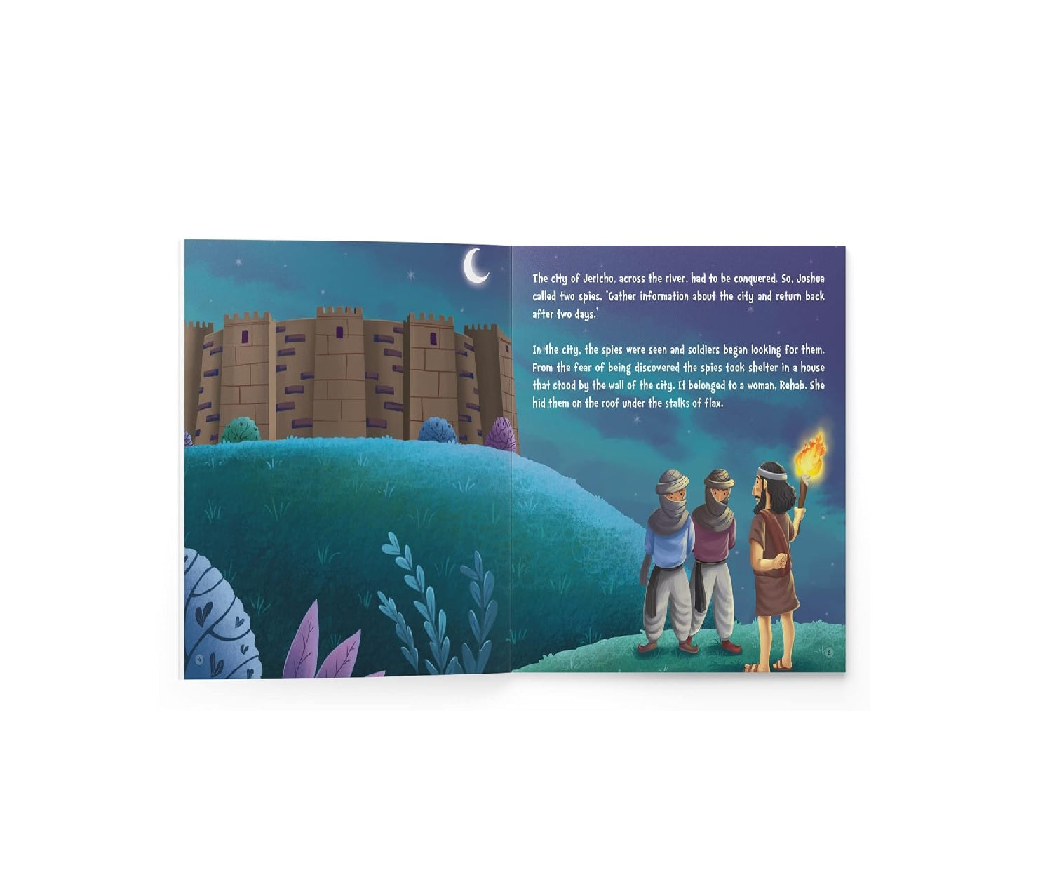 My First Illustrated Bible Story: The Fall of Jericho Paperback  Book