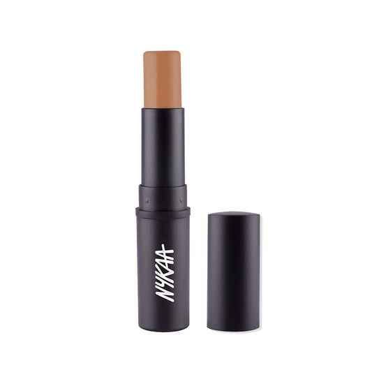Nykaa Skin Genius Buildable Coverage Foundation Suitable for All Skin Types Stick Matte 07 Toffee Chisel