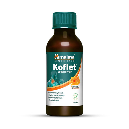 Himalaya Herbals - Koflet Cough Syrup - 100 ml