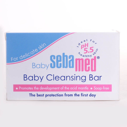 Sebamed Baby Rash Cream 100ml & Baby Cleansing Bar 100gm Combo