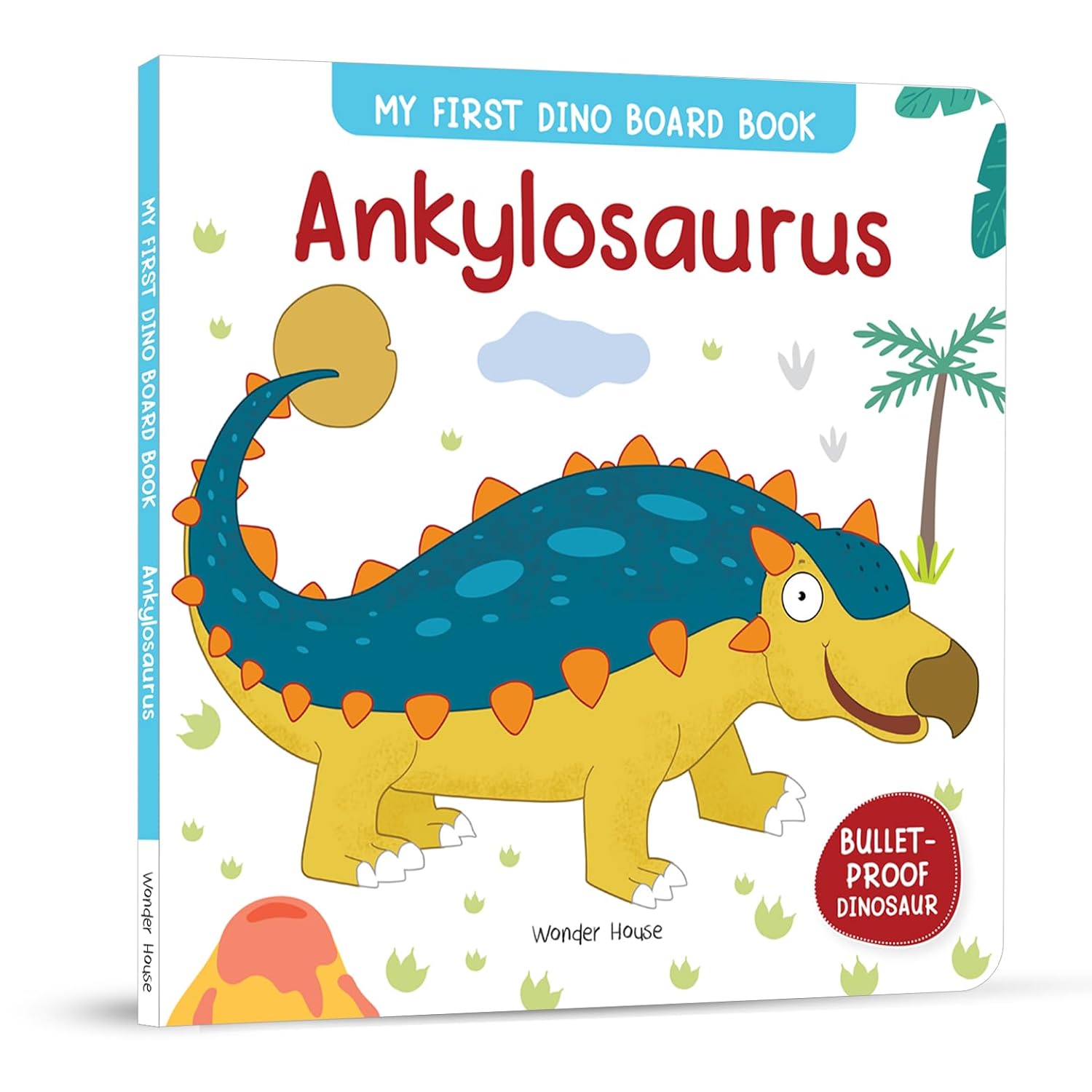 Ankylosaurus – My First Dino Board Book: Illustrated Dinosaur Picture Book for Kids | Board Book