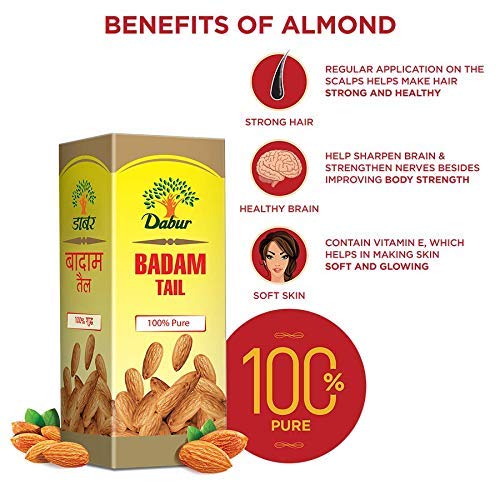 Dabur Ayurvedic Badam Tel (50ml)