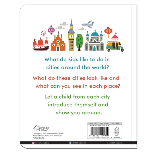 Children of the World – A Beautifully Illustrated Board Book for Kids | Hardcover