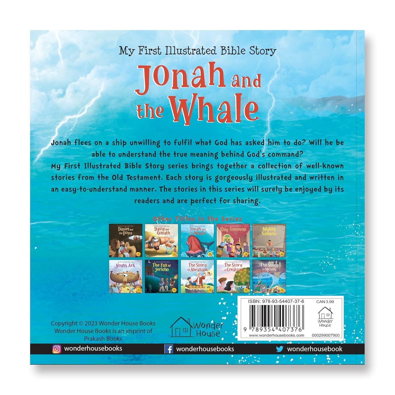 My First Illustrated Bible Story: Jonah and the Whale | Book