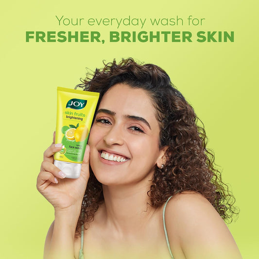 Joy Skin Fruits Lemon Brightening Face Wash 150ml x 2
