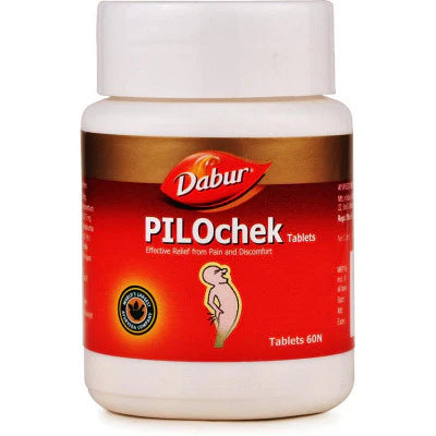 Dabur Ayurvedic Pilocheck Tablets (60tab) for piles and its associated symptoms