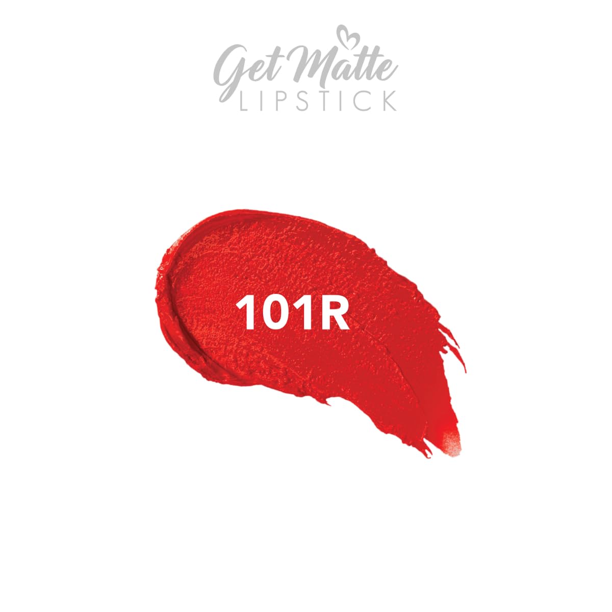 Blue Heaven Get Matte Lipstick | Soft Matte Finish and Lightweight Formula | Intense Pigment | Long-Lasting Lipsticks For Women | 101R| 4gm