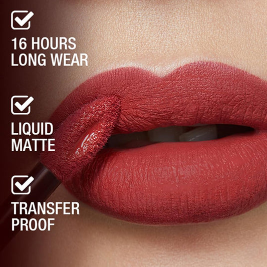 Maybelline New York Liquid Matte Lipstick, Long Lasting, 16hr Wear, Superstay Matte Ink, 65 Seductress, 5ml