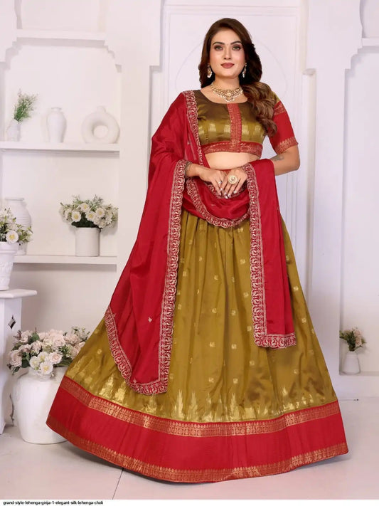 GRAND STYLE LEHENGA GIRIJA 1 ELEGANT SILK LEHENGA CHOLI