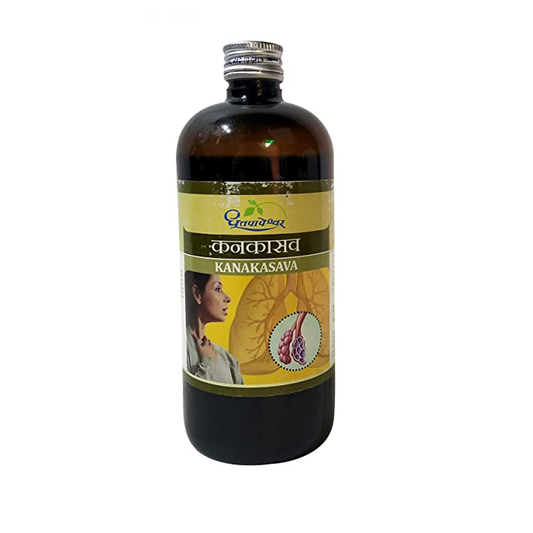 Dhootapapeshwar Kanakasava 450 ML for Asthma, viral infections, cold, reduces tiredness