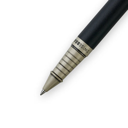 SWISSBRAND Zenith 2507 Matte black Rollerball Pen with chrome trim