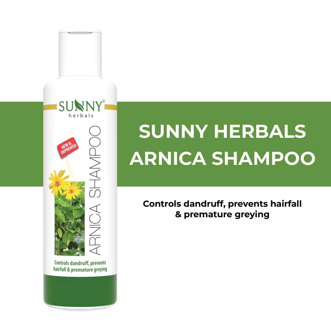 Bakson’s Sunny Arnica Shampoo – 150ml for Hair Fall Dandruff
