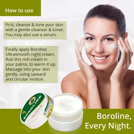 Boroline Ultra Smooth Cream 40 gm For infections, rashes, dryness, nourished skin