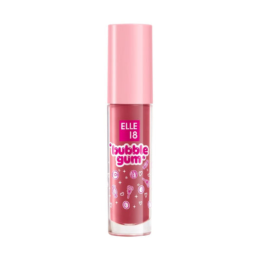 Elle 18 Bubblegum Lip Cloud, Liquid Lipstick - Maple Rush, Mousse Finish|4 ml